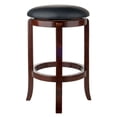 thumbnail image 3 of Winsome Walcott Swivel Seat Counter Stool, Black & Walnut, 3 of 6