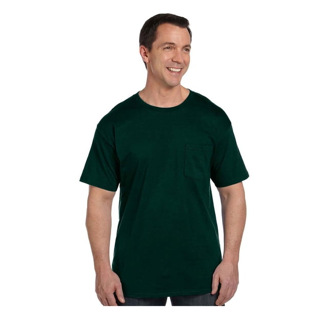 Hanes - T-Shirt à Poche Beefy-T