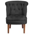 thumbnail image 2 of HERCULES Kenley Series Black Fabric Tufted Chair, 2 of 5