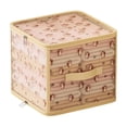 thumbnail image 2 of Todaioua Squirrel Pattern Foldable Storage Box with Lid - Fabric Closet Organizer Bin for Sweaters Blankets Pants, Large Capacity Collapsible Wardrobe Bedroom Container, 2 of 6