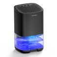 thumbnail image 1 of Compact Home Dehumidifier with 7-Colour Light, 800ml Tank & Auto Shut-Off, 1 of 5