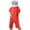 Red-Adult, variant on Dakiuu Big Mouth Monster Onesie Adult Silly Wearable Plush Fleece Character Pajamas Ultra Soft Funny Green Hooded Loungewear for Unisex Women Men