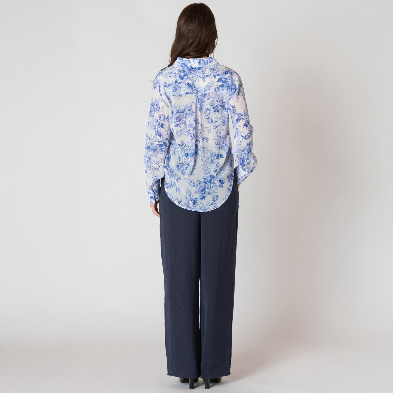 Devoted, Blouse fluide en mousseline, tailles TP à TG