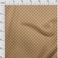 thumbnail image 3 of oneOone Velvet Light Brown Fabric Geometrical Sewing Craft Projects Fabric Prints By Yard 58 Inch Wide, 3 of 4