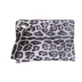 thumbnail image 1 of Transemion Fashionable Handbag Space-saving And Multicolored Woman Bags Durable PU Purse Designed Handbags Fashionable Bags Grey Leopard 1Set, 1 of 5