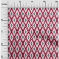 thumbnail image 1 of oneOone Tissu Popeline de Coton Ogee Flame Stitch_imprimé Tissu 1 Yard 42 Pouces de Large, 1 of 4