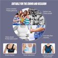thumbnail image 3 of tredstone Men Chest Shape Vests Male Control Breast Gynecomastia Professional Slimming Tank Top Correct Corset Compressing Compression No.1, 3 of 9