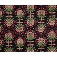 thumbnail image 4 of oneOone Polyester Lycra Fabric Leaves & Floral Block Printed Craft Fabric BTY 56 Inch Wide, 4 of 4