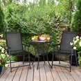 thumbnail image 2 of Giantex Folding Dining Chair, Portable Armrest Chairs for Indoor & Outdoor Use, 2 of 8