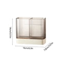 thumbnail image 3 of Wall Mounted Cutlery Rack with Drain Tray - 3 Compartment Organizer for Utensils, Knives, Spoons, and Chopsticks, 3 of 6