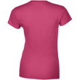 thumbnail image 2 of Gildan T-Shirt Softstyle pour Femmes, 2TG, Azalée, 2 of 9