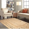 thumbnail image 1 of Handmade Braided Natural Pure Jute Area Rugs ,Home Décor Rugs Size 4 x 4 Feet Square ( 120 cm x 120 cm ), 1 of 4