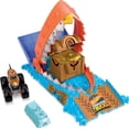 thumbnail image 1 of Hot Wheels Monster Trucks Arena Smashers Treasure Chomp Challenge Playset, 1 of 5