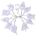 thumbnail image 2 of Halloween Light String Ghost LED Battery Lamp Festival Horror Party Decoration  10 LED Colorful, 2 of 5