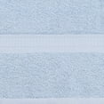 thumbnail image 2 of Mainstays Basics 4pk Towel Set, 2 Bath Towels, 2 Hand Towels, Soft & Durable, 100% Cotton, Light Blue, 2 of 6