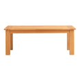 thumbnail image 2 of Linon Barlow Solid Teak Outdoor 18" High Coffee Table in Natural Oil Finish, 2 of 10