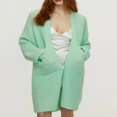 thumbnail image 4 of Womens Long Cardigan Sweaters Open Front Long Sleeve Chunky Cable Knit Duster Outerwear Maxi Fall Sweater Jacket S-XL, 4 of 5