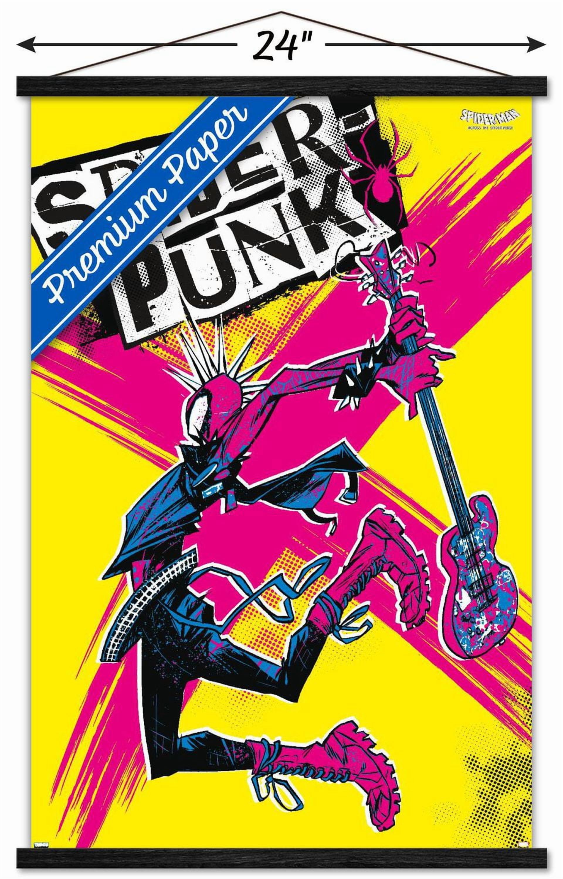 Marvel Spider-Man: Across The Spider-Verse - Spider-Punk Wall Poster, 22.375" x 34"