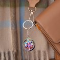 thumbnail image 4 of Meitianfacai Male And Female Small Gift Pendants Car Keychain Alloy Car Wheel Keychain Tire Rim Keychain Car Parts Model Key Chains Car Keyring Pendant, 4 of 4