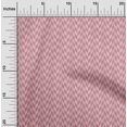 thumbnail image 2 of oneOone Velvet Pink Fabric Geometric Sewing Craft Projects Fabric Prints By Yard 58 Inch Wide, 2 of 4