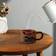 thumbnail image 5 of Binwennn Rabbit Tumbler Set Vacuum Insulated Mug Ceramic Tumbler Set for Kitchen Cat Cat Stacked Cup Cute Stackable Coffee Mugs Ceramic Coffee Mugs With Spoon Funny Animal Cups Gi Ft S For Catlovers, 5 of 5