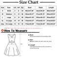 thumbnail image 3 of DPTALR Women's Cotton And Linen Crewneck Loose Short Sleeve Solid Mini Dress, 3 of 8