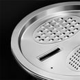 thumbnail image 4 of Suncoda Algaecide, Multifunctional Stainless Steel Basin - New Three Piece Set of Colander Filter, Salad Rotator, Fruit and Vegetable Rice Washing Filter, Basket Bowl, 4 of 6