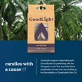 thumbnail image 3 of GoodLight - Paraffin-free, Naturally Scented, Tea Light Candles - Lavender - 6 Pack, 3 of 7