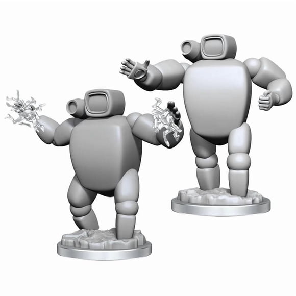 Starfinder UNPAINTED MINIS WV21 HUGBOT INCAPACITATORS New