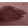 thumbnail image 5 of oneOone Viscose Chiffon Maroon Fabric Polka Craft Projects Decor Fabric Printed By The Yard 42 Inch Wide, 5 of 5