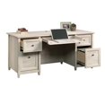 thumbnail image 3 of Pemberly Row Bureau de Direction de Bureau en Bois d'Ingénierie à 4 Tiroirs, Fini Châtaignier Blanchi, 3 of 14
