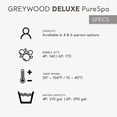 thumbnail image 4 of INTEX PureSpa Plus Greywood Deluxe 6 Person Inflatable Hot Tub Spa w/ Jets, 4 of 12
