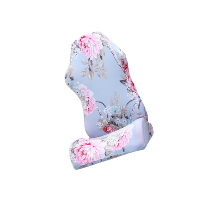 fastboy Swivel Computer Gaming Chair Cover Stretch Armchair Cover Pink Flower