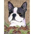 thumbnail image 1 of Carolines Treasures SS4105CHF 28 x 40 In. Boston Terrier Flag Canvas- House Size, 1 of 4