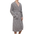 thumbnail image 2 of LSLJS Peignoir d'Hiver Chaud pour Hommes, Robe de Chambre pour Couple Hommes et Femmes et Robe de Nuit d'Hiver, Peignoirs Cadeaux pour Hommes, 2 of 6