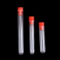 thumbnail image 4 of FRCOLOR Plastic test tube Plastic Test Tubes with Screw Tops for Storage Chemically Resistant Red Color 60*12mm,2.36"X0.47"(LxW), 4 of 5