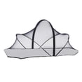 thumbnail image 3 of Siruishop Baby Crib Net Breathable Protective Removeable Crib Cover for Travel Home Bed Black M, 3 of 7