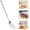 A, variant on Extra Long Fork Prank Extendable Fork For Grilling BBQ Baking 2025 Expandable Forks For Fruit Desser Stainless Steel Dinner Forks Kitchen Gadget Home Outdoor Us