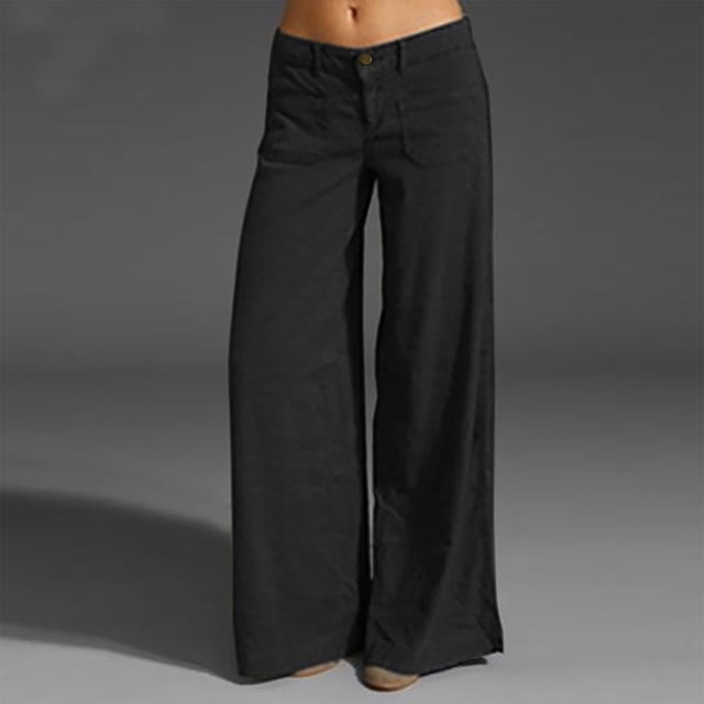 LOVZFMLL Combinaison pour Femme, Imprimée d'Été Sans Manches, Dos Nu, Ample, Longue, Noire, G