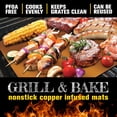 thumbnail image 4 of Gotham Steel Non-Stick Copper Grill & Baking Mats, 4 of 4