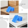 thumbnail image 2 of 8Pcs Blue Rectangular Air Cooler Ice Packs for Lunch Boxes Cooling, 2 of 7