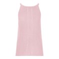 thumbnail image 4 of Birdeem Women Casual Solid Sleeveless Halter Neck Tank Pullover Blouse Vest Tops, 4 of 6