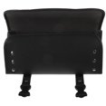 thumbnail image 1 of WEUVEB Motorcycle Bag PU Saddlebag Organizer Fork Roll Side Storage Accessory Black, 1 of 5