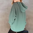 thumbnail image 4 of MeetoTime Girls Hoodie with Pockets Fall Oversized Hooded Sweatshirt Long Sleeve Gradient Casual Pullover 2-14 Years, 4 of 4