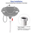 thumbnail image 4 of Byootique Wash Basin Drain Hose Kit Extendable Drainpipe Shampoo Bowl Accessory for Salon, 4 of 9