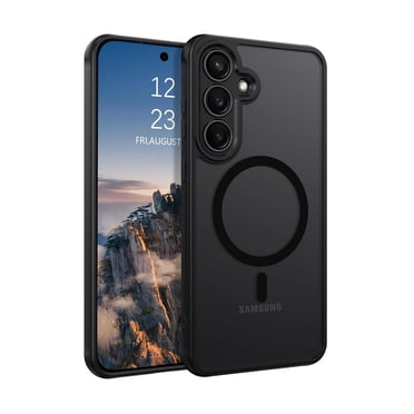 Onn. Étui en silicone résistant, compatible MagSafe, léger, à profil mince avec protection supérieure contre les chutes jusqu'à 1,8 m/6 pi pour Samsung Galaxy S25 FE