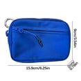 thumbnail image 2 of Women's Nylon Keychain Wallet - Multi Pocket Zipper Pouch for Coins, Cards & Keys F, 2 of 2