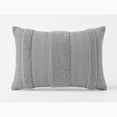 thumbnail image 1 of Coussin Capitonné Gris Anko 40x60, 1 of 4
