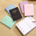 thumbnail image 1 of EIGTHTAIL Small Pocket Planner - 2025 Journal Notebook  A7 Size Paper Planner Faux Leather Cover, 1 of 8