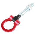 thumbnail image 2 of Tow Hook Red Folding Ring Car Racing Tow Hook Front Auto Trailer Heavy Duty Tow Hook Red Folding Ring Racing Car Refitting Fit For  Veloster 2012-2017, 2 of 8